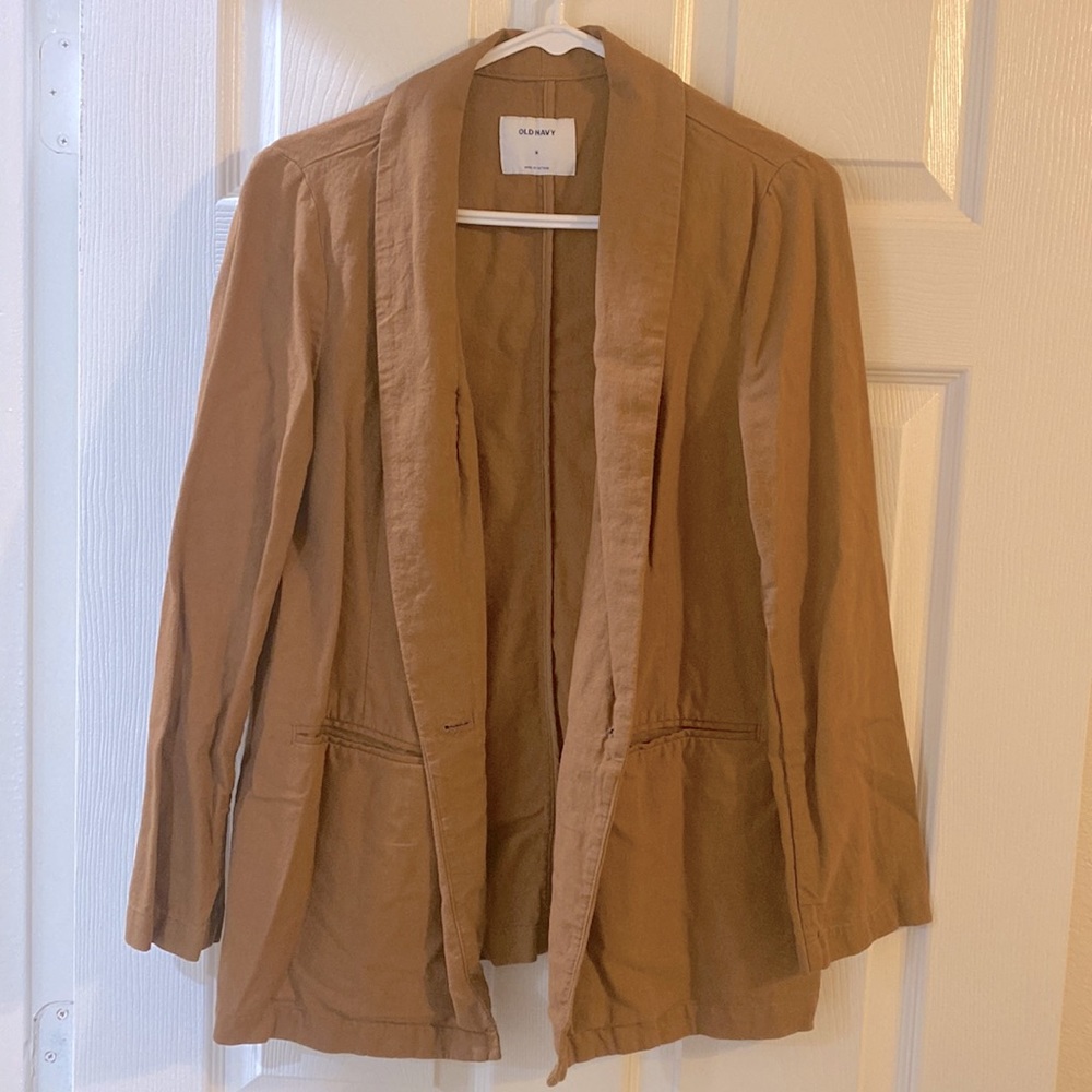 Old Navy Linen Blazer sz M